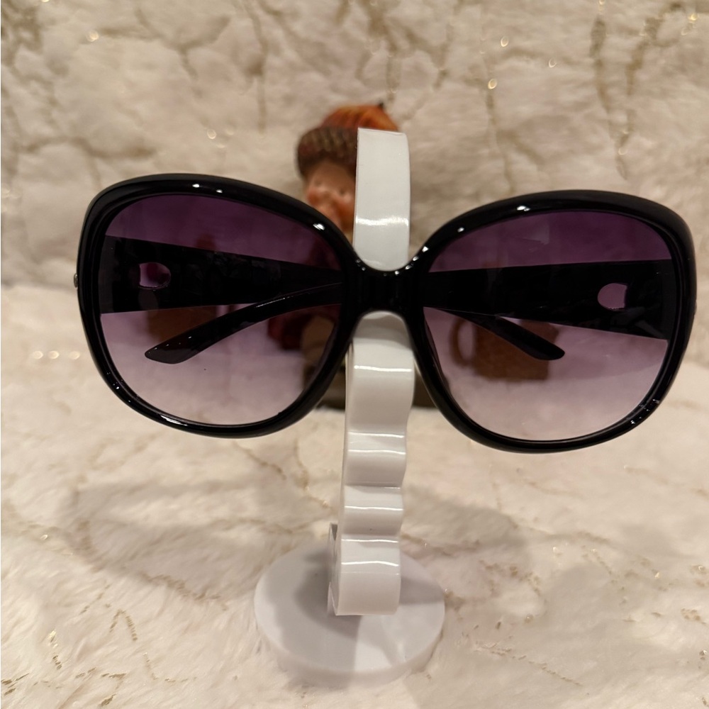 Luxury Diamond Polarized Gradient Sunglasses with hard case New